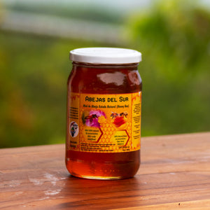 Miel Cruda,Sin Filtrar, Sin Pasteurizar, Multi Floral( Raw, Unfiltered, Unpasteurized Honey, Multifloral)