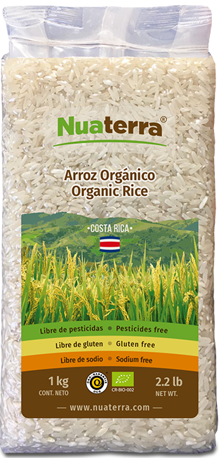 Arroz Blanco Organico Nuaterra (Nuaterra Organic White Rice)kg